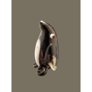 New! Blown Glass Miniature Penguin